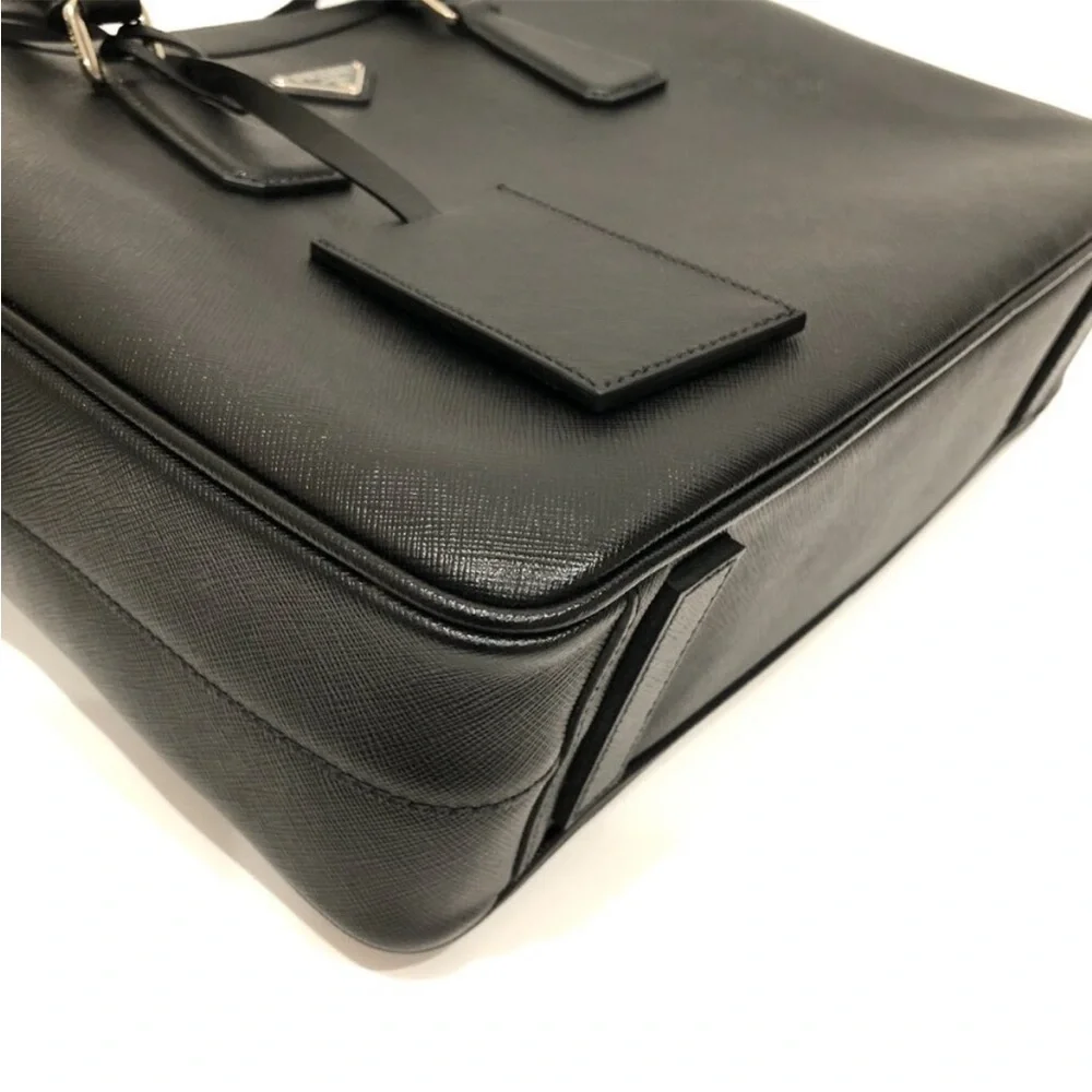 Prada Saffiano Leather Briefcase EUC $4600 Retail
